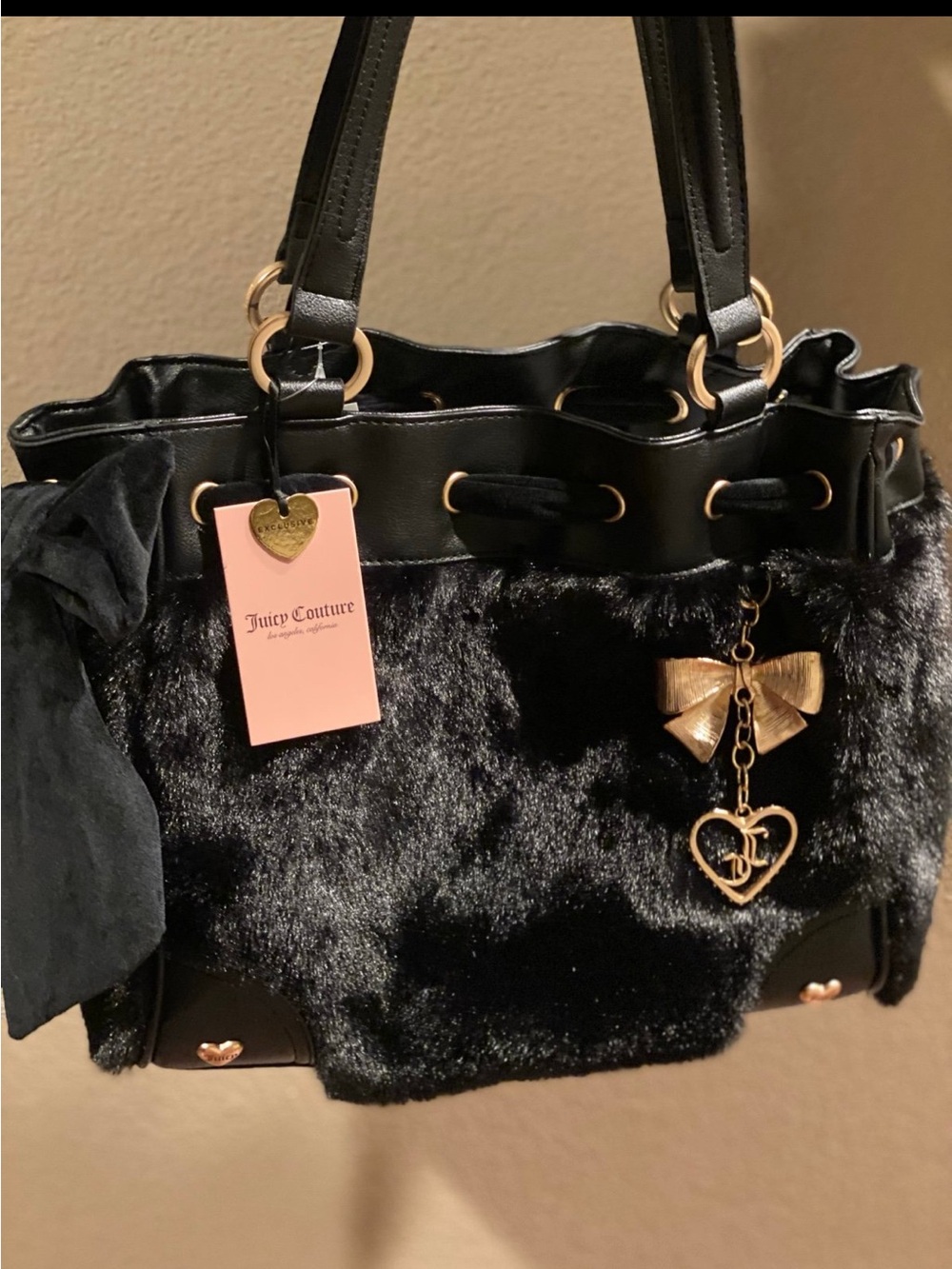 Juicy Couture faux fur daydreamer